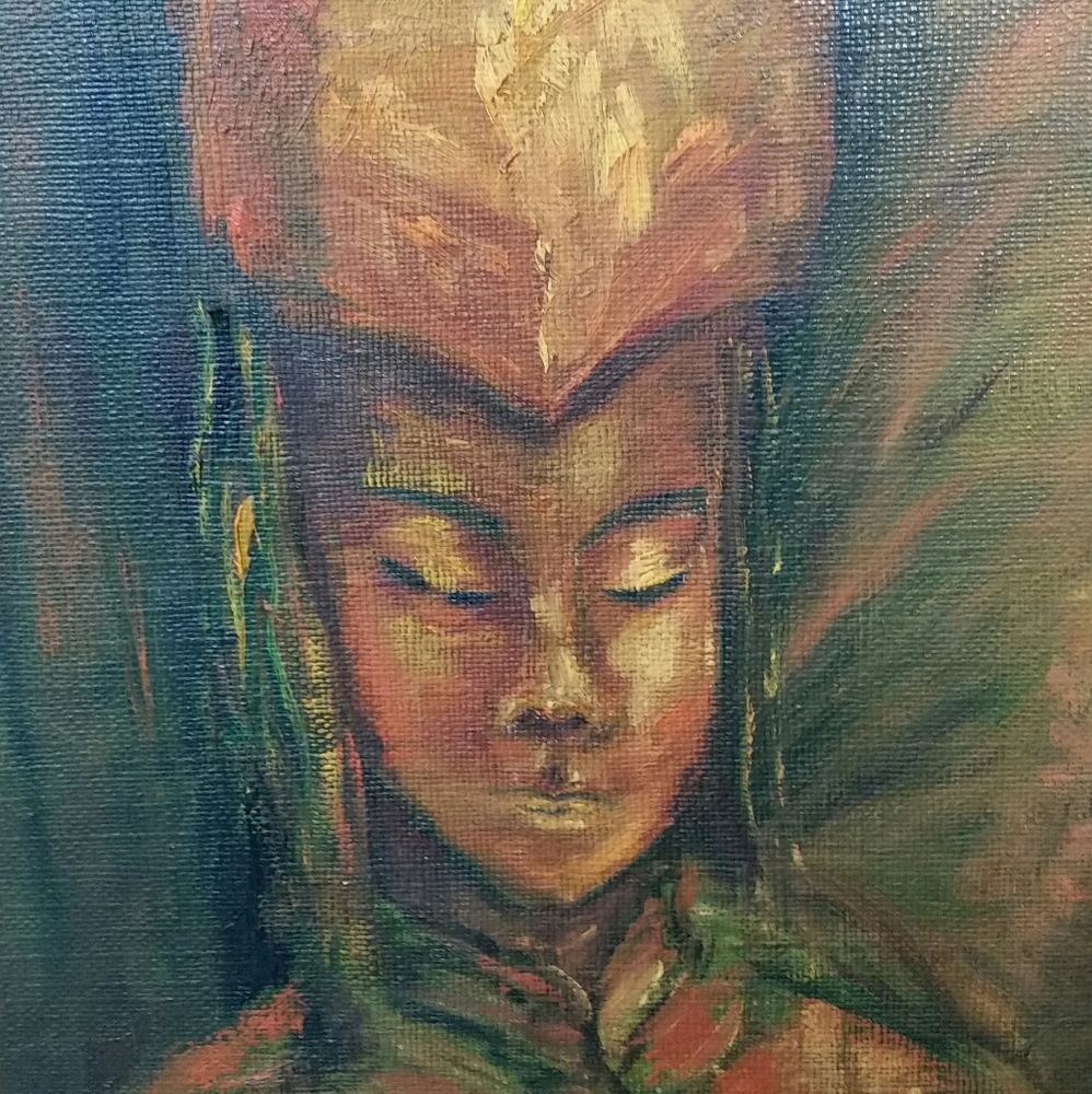Africana Original Art Painted in 1983